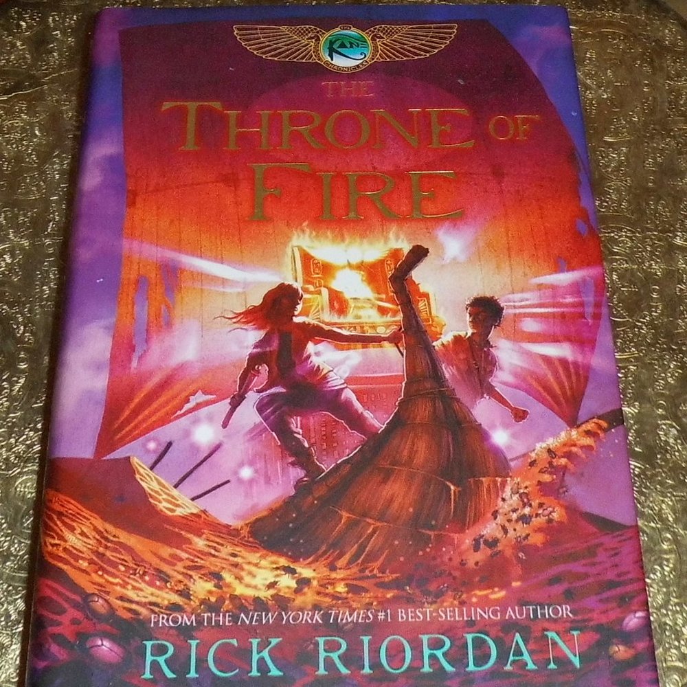 Book - The Throne of Fire - Book Two